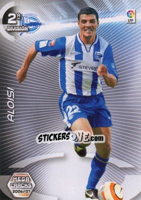 Sticker Aloisi (D.Alaves) - Liga 2006-2007. Megacracks n. 437 - Panini