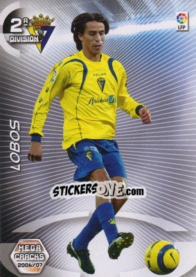 Sticker Lobos (Cadiz) - Liga 2006-2007. Megacracks - Panini