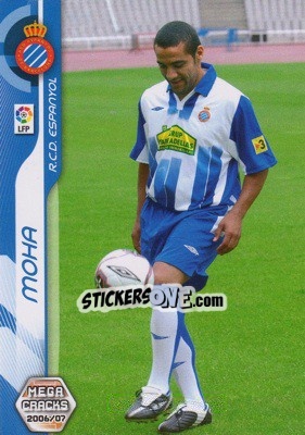 Figurina Moha - Liga 2006-2007. Megacracks - Panini