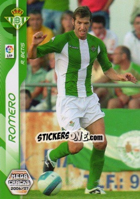 Sticker Romero - Liga 2006-2007. Megacracks - Panini