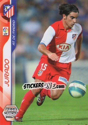 Sticker Jurado - Liga 2006-2007. Megacracks n. 466 - Panini