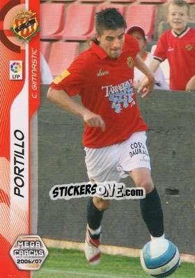 Figurina Portillo - Liga 2006-2007. Megacracks - Panini