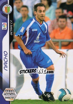 Cromo Nacho - Liga 2006-2007. Megacracks - Panini