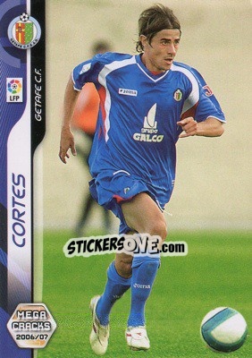 Sticker Cortes - Liga 2006-2007. Megacracks n. 475 - Panini