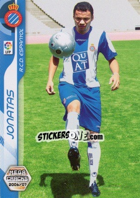 Sticker Jonatas - Liga 2006-2007. Megacracks - Panini