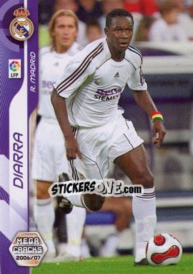 Cromo Mahamadou Diarra - Liga 2006-2007. Megacracks n. 478 - Panini
