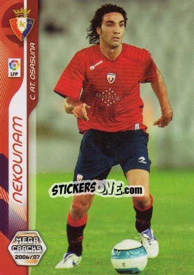 Cromo Nekounam - Liga 2006-2007. Megacracks - Panini