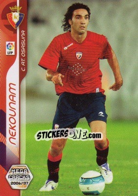 Figurina Nekounam - Liga 2006-2007. Megacracks - Panini