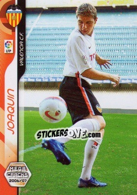 Cromo Joaquin - Liga 2006-2007. Megacracks - Panini