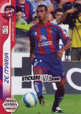 Sticker Ze Maria - Liga 2006-2007. Megacracks - Panini