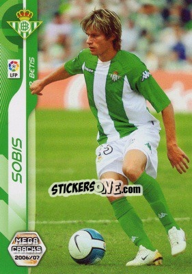Sticker Sobis - Liga 2006-2007. Megacracks - Panini