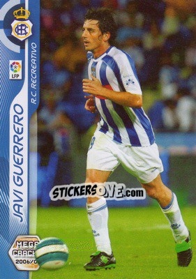 Sticker Javi Guerrero - Liga 2006-2007. Megacracks n. 488 - Panini