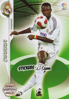 Sticker Mahamadou Diarra - Liga 2006-2007. Megacracks - Panini