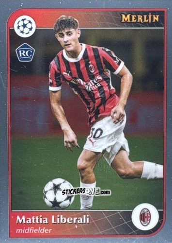 Cromo Mattia Liberali - UEFA Club Competitions 2024-2025
 n. 108 - Topps Merlin