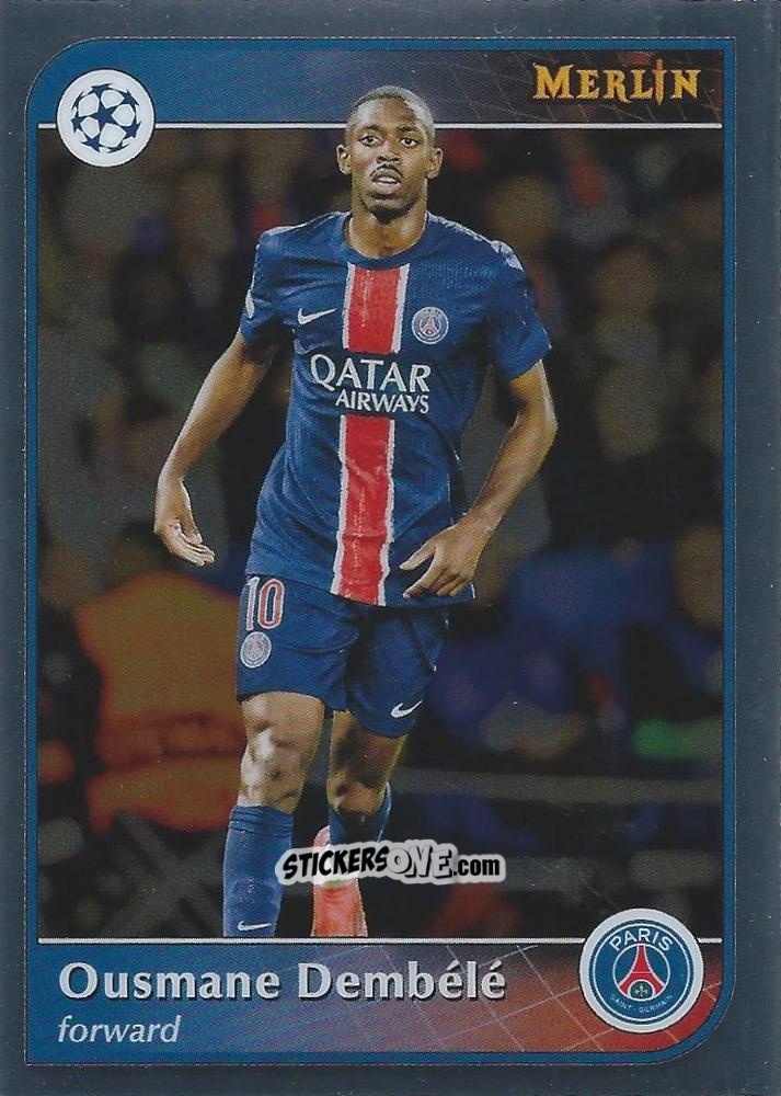 Sticker Ousmane Dembélé - UEFA Club Competitions 2024-2025
 n. 138 - Topps Merlin