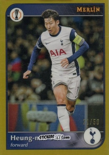 Cromo Heung-Min Son - UEFA Club Competitions 2024-2025
 n. 155 - Topps Merlin