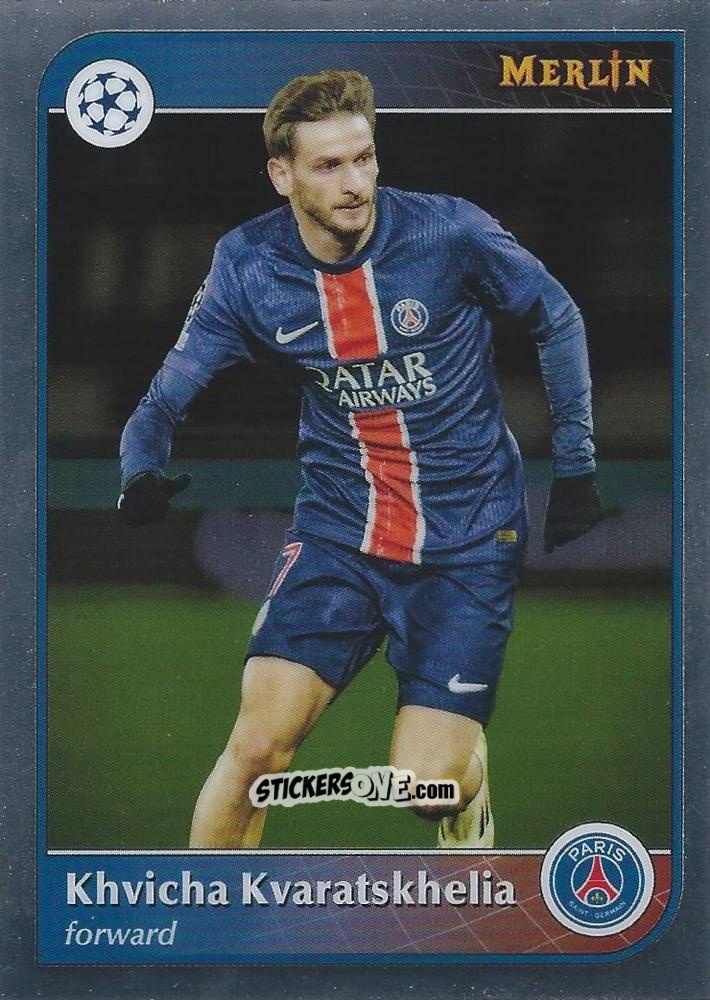 Sticker Khvicha Kvaratskhelia - UEFA Club Competitions 2024-2025
 n. 177 - Topps Merlin