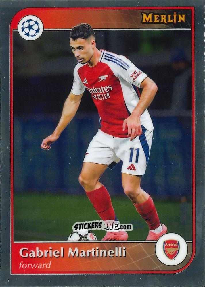 Figurina Gabriel Martinelli - UEFA Club Competitions 2024-2025
 n. 195 - Topps Merlin