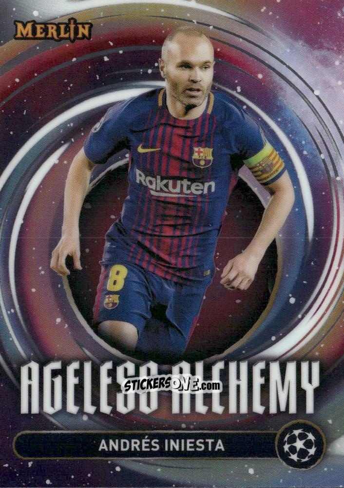 Figurina Andrés Iniesta - UEFA Club Competitions 2024-2025
 n. AA-15 - Topps Merlin
