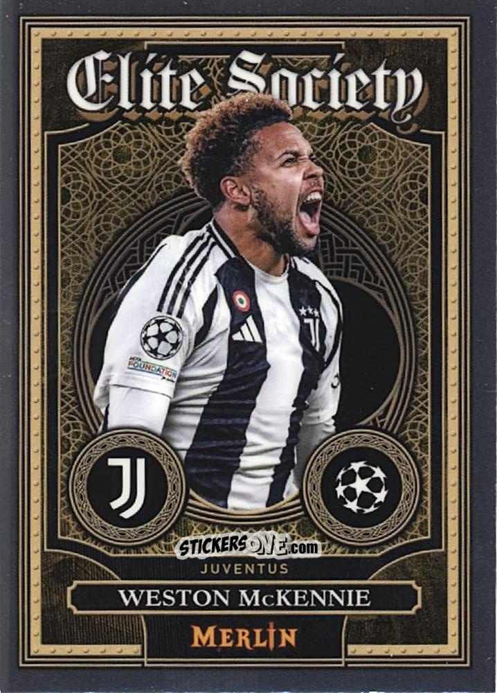 Figurina Weston McKennie - UEFA Club Competitions 2024-2025
 n. ES-11 - Topps Merlin