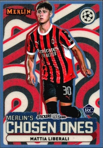 Figurina Mattia Liberali - UEFA Club Competitions 2024-2025
 n. MC-2 - Topps Merlin