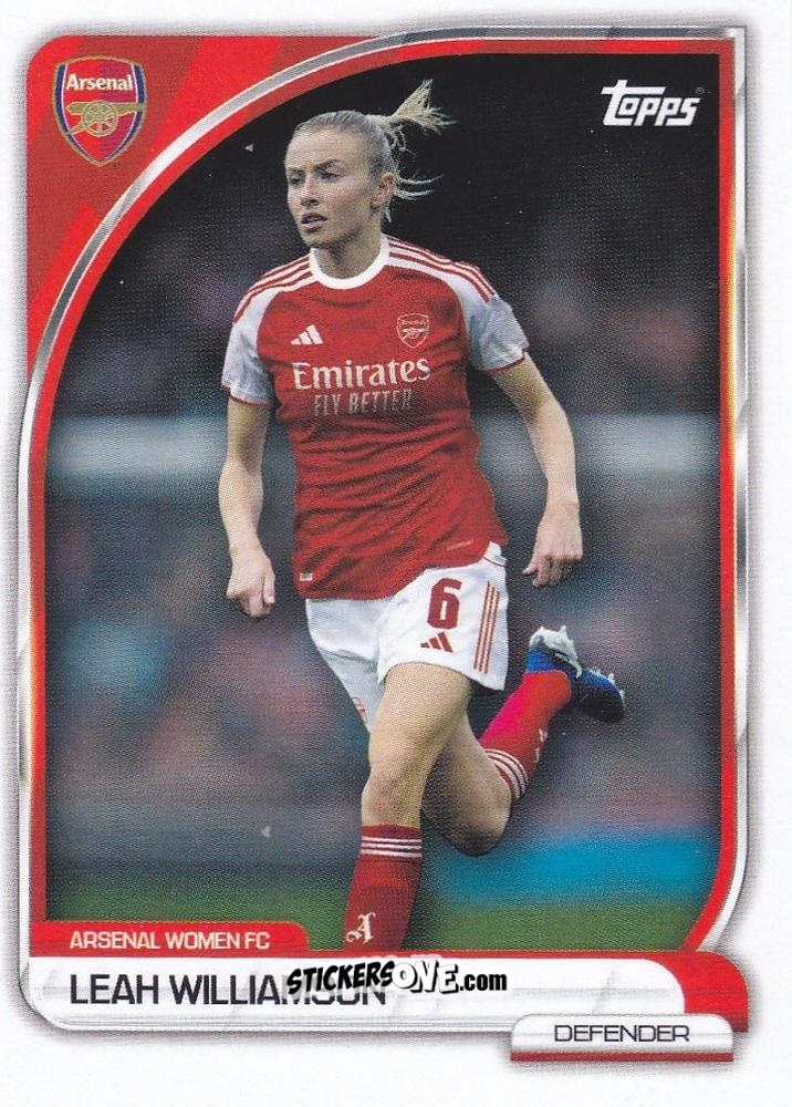 Cromo Leah Williamson - Arsenal 2025-2026 Collector Tin
 n. 7 - Topps