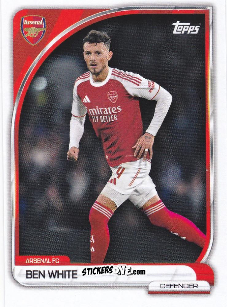 Figurina Ben White - Arsenal 2025-2026 Collector Tin
 n. 8 - Topps