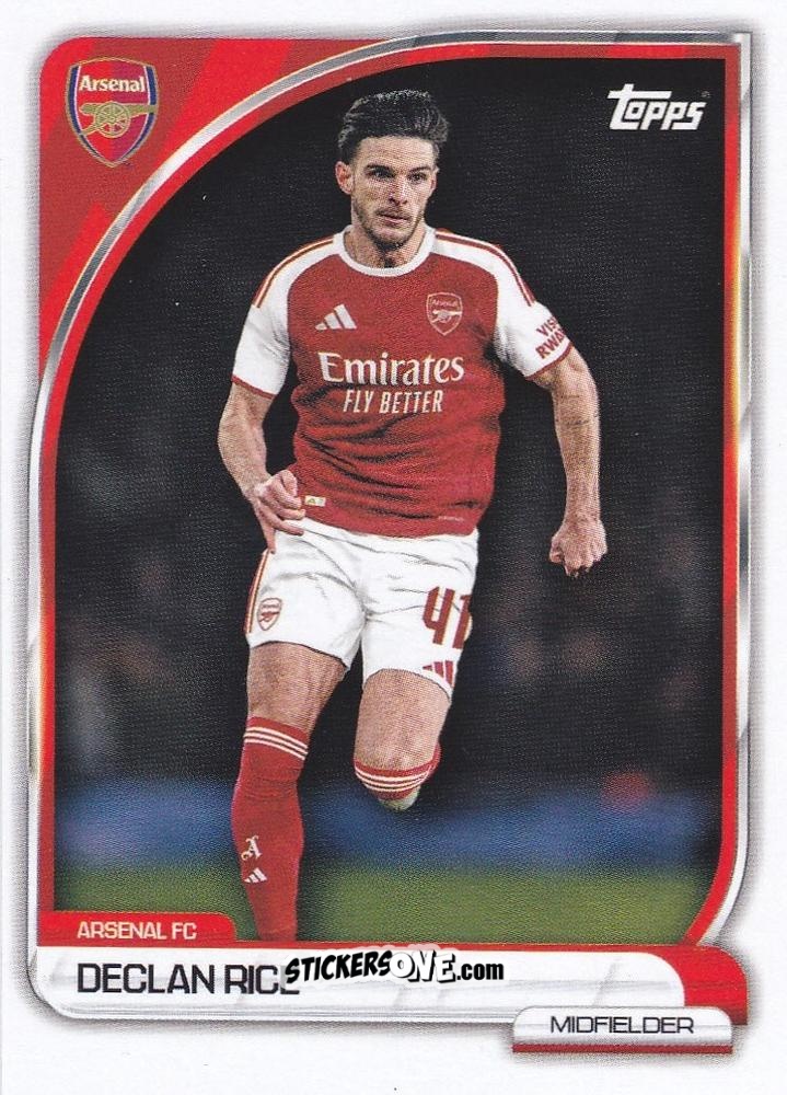 Cromo Declan Rice - Arsenal 2025-2026 Collector Tin
 n. 10 - Topps