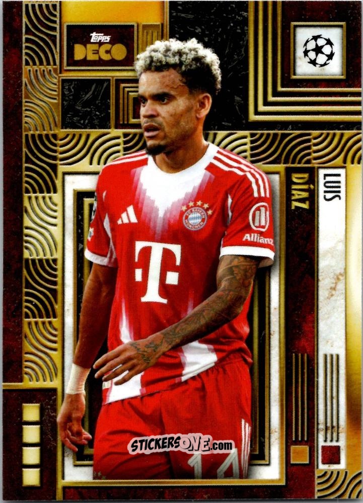 Cromo Luis Díaz - DECO UEFA Club Competitions 2025-2026
 n. 54 - Topps