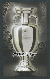 Sticker Trophy - UEFA Euro Austria-Switzerland 2008. Mini sticker-set n. 3 - Panini