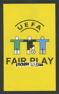 Sticker UEFA Fair Play - UEFA Euro Austria-Switzerland 2008. Mini sticker-set n. 4 - Panini