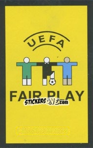 Cromo UEFA Fair Play - UEFA Euro Austria-Switzerland 2008. Mini sticker-set - Panini