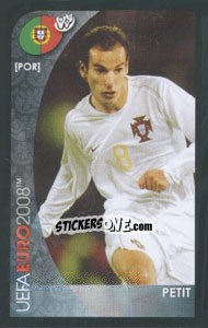 Sticker Petit - UEFA Euro Austria-Switzerland 2008. Mini sticker-set n. 31 - Panini
