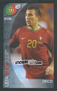 Cromo Deco - UEFA Euro Austria-Switzerland 2008. Mini sticker-set - Panini