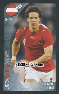 Sticker Roland Linz - UEFA Euro Austria-Switzerland 2008. Mini sticker-set n. 57 - Panini