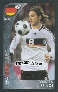 Cromo Torsten Frings - UEFA Euro Austria-Switzerland 2008. Mini sticker-set - Panini