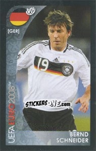 Figurina Bernd Schneider - UEFA Euro Austria-Switzerland 2008. Mini sticker-set - Panini