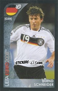 Sticker Bernd Schneider - UEFA Euro Austria-Switzerland 2008. Mini sticker-set n. 77 - Panini