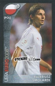 Cromo Euzebiusz Smolarek - UEFA Euro Austria-Switzerland 2008. Mini sticker-set - Panini