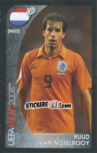 Sticker Ruud Van Nistelrooy - UEFA Euro Austria-Switzerland 2008. Mini sticker-set n. 103 - Panini