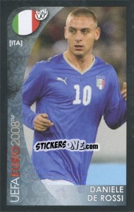 Cromo Daniele De Rossi - UEFA Euro Austria-Switzerland 2008. Mini sticker-set - Panini