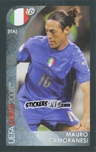 Figurina Mauro Camoranesi - UEFA Euro Austria-Switzerland 2008. Mini sticker-set - Panini