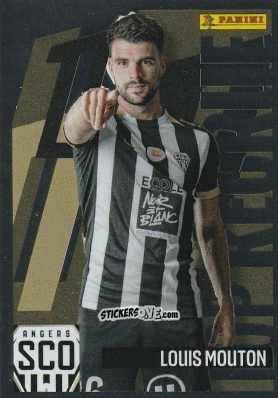 Sticker Louis Mouton (Top Recrue) - Foot Ligue 1 2025-2026
 n. 8 - Panini