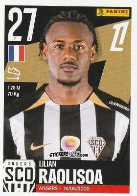 Sticker Lilian Raolisoa - Foot Ligue 1 2025-2026
 n. 24 - Panini