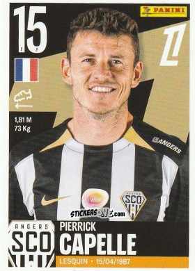 Figurina Pierrick Capelle - Foot Ligue 1 2025-2026
 n. 28 - Panini
