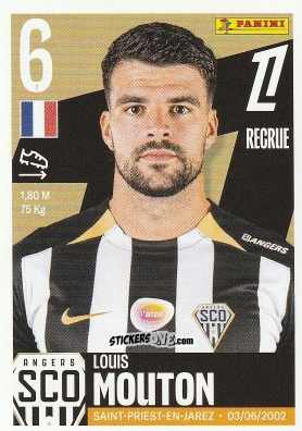 Cromo Louis Mouton - Foot Ligue 1 2025-2026
 n. 29 - Panini