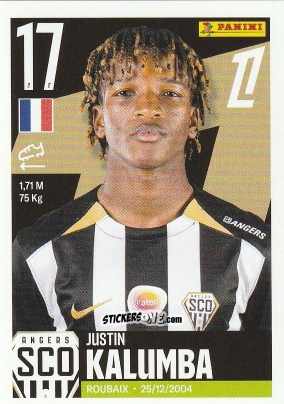 Figurina Justin Kalumba - Foot Ligue 1 2025-2026
 n. 33 - Panini