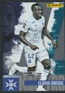 Sticker Elisha Owusu (Maestro) - Foot Ligue 1 2025-2026
 n. 38 - Panini
