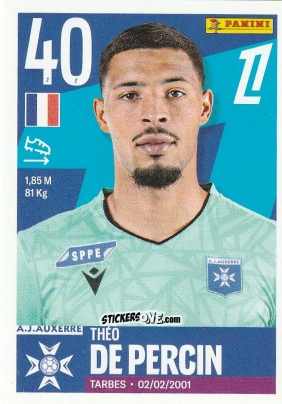 Sticker Théo De Percin - Foot Ligue 1 2025-2026
 n. 42 - Panini