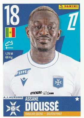 Sticker Assane Dioussé - Foot Ligue 1 2025-2026
 n. 55 - Panini